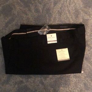 Oak Hill Premium Pleated black dress pants 48W x 30L